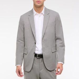 NWT Abercrombie & Fitch sz36R Gray color The Collins Classic blazer…